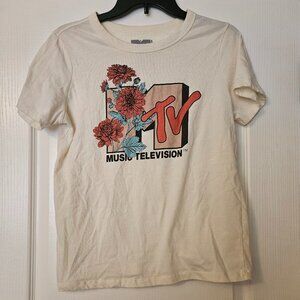 MTV Women's short sleeve logo t-shirt Size S